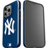 MLB New York Yankees - Solid Distressed iPhone 15 Pro Impact Case